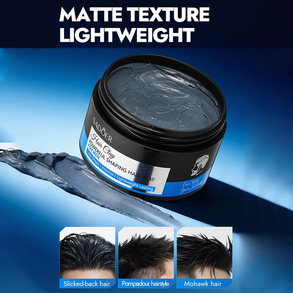 Men'S Grooming Cream - Cire coiffante pour hommes, tenue forte,