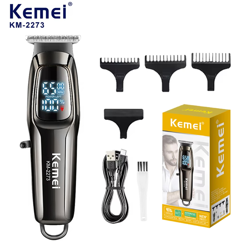 Electric Shaver Rotary - Kemei KM-2273 tondeuse à cheveux électrique