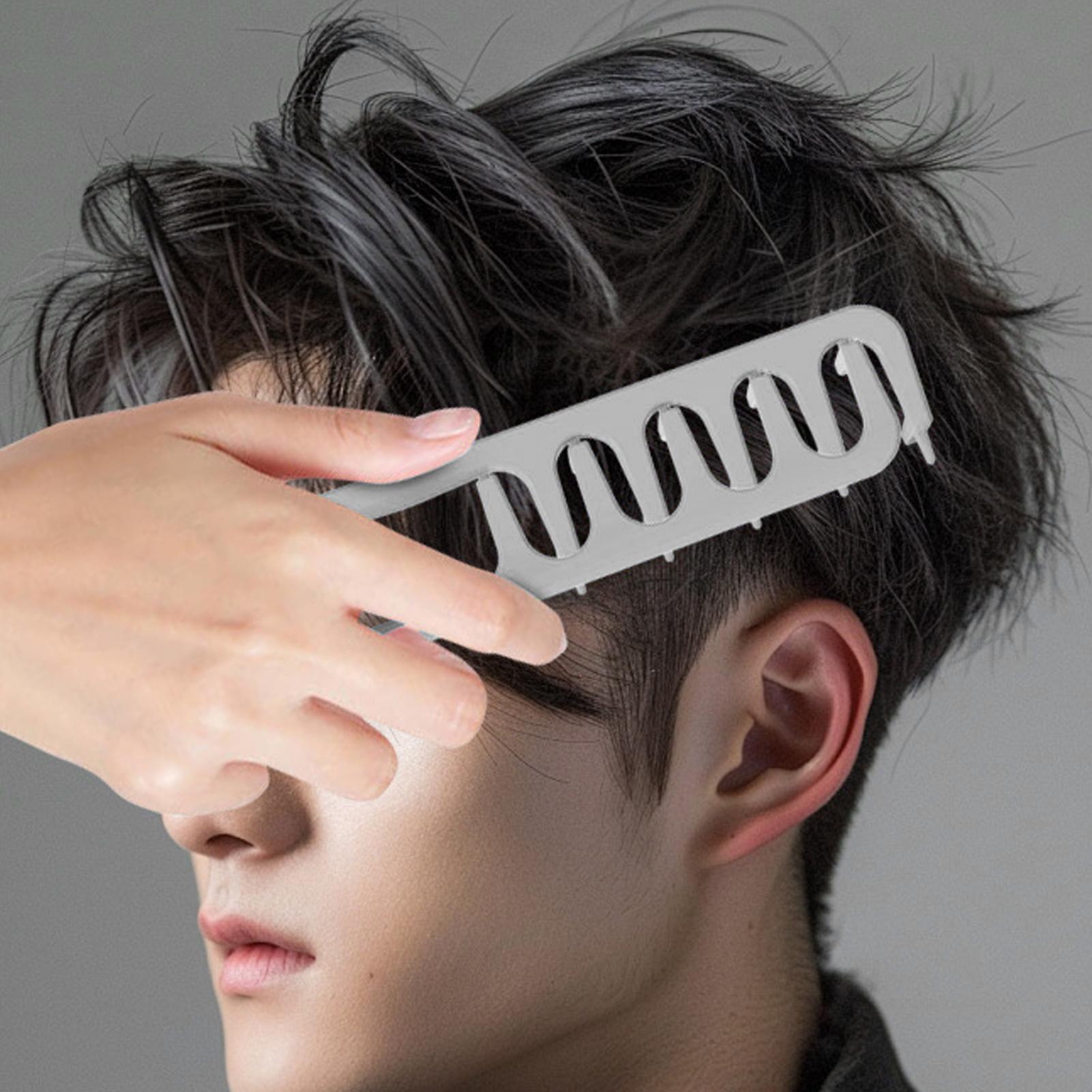 Men'S Grooming Tool - Peigne démêlant à dents larges pour