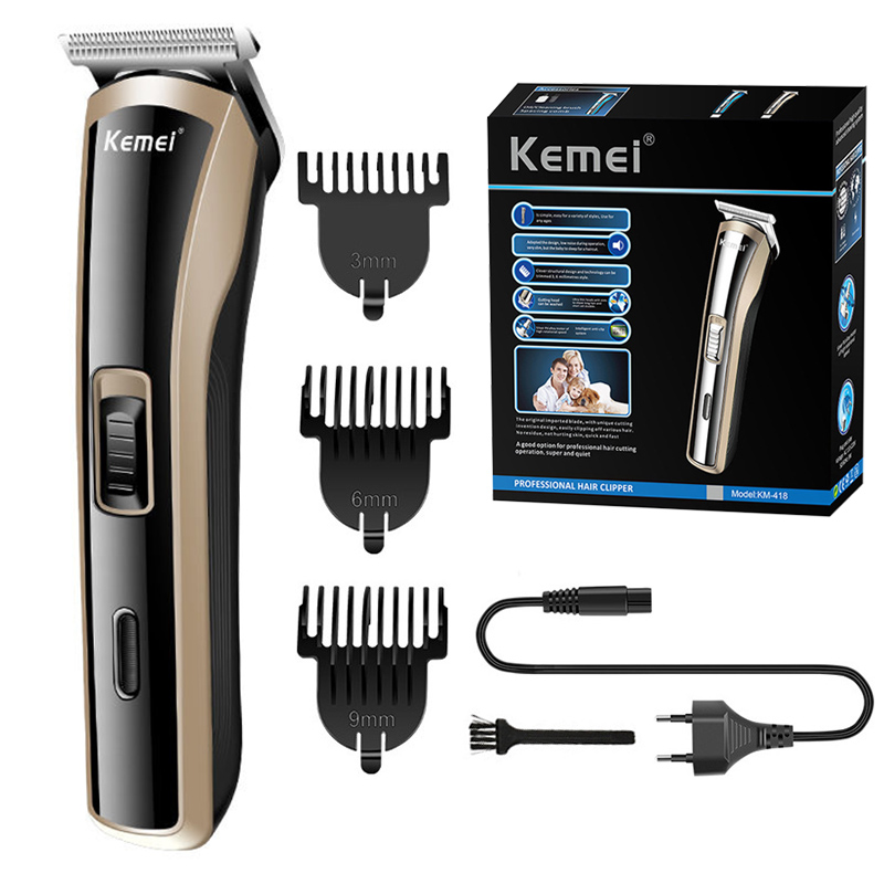 Men'S Grooming Tool - Kemei 418-Tondeuse à cheveux électrique professionnelle