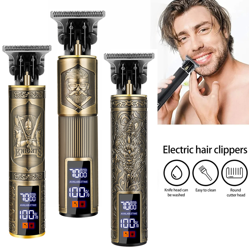 Electric Shaver Rotary - Tondeuse à cheveux sans fil T9