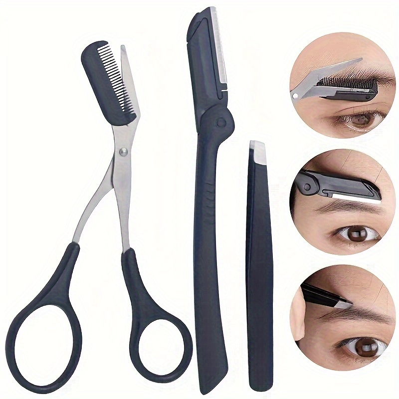 Men'S Grooming Essentials - 3 pièces ensemble Kit de sourcils
