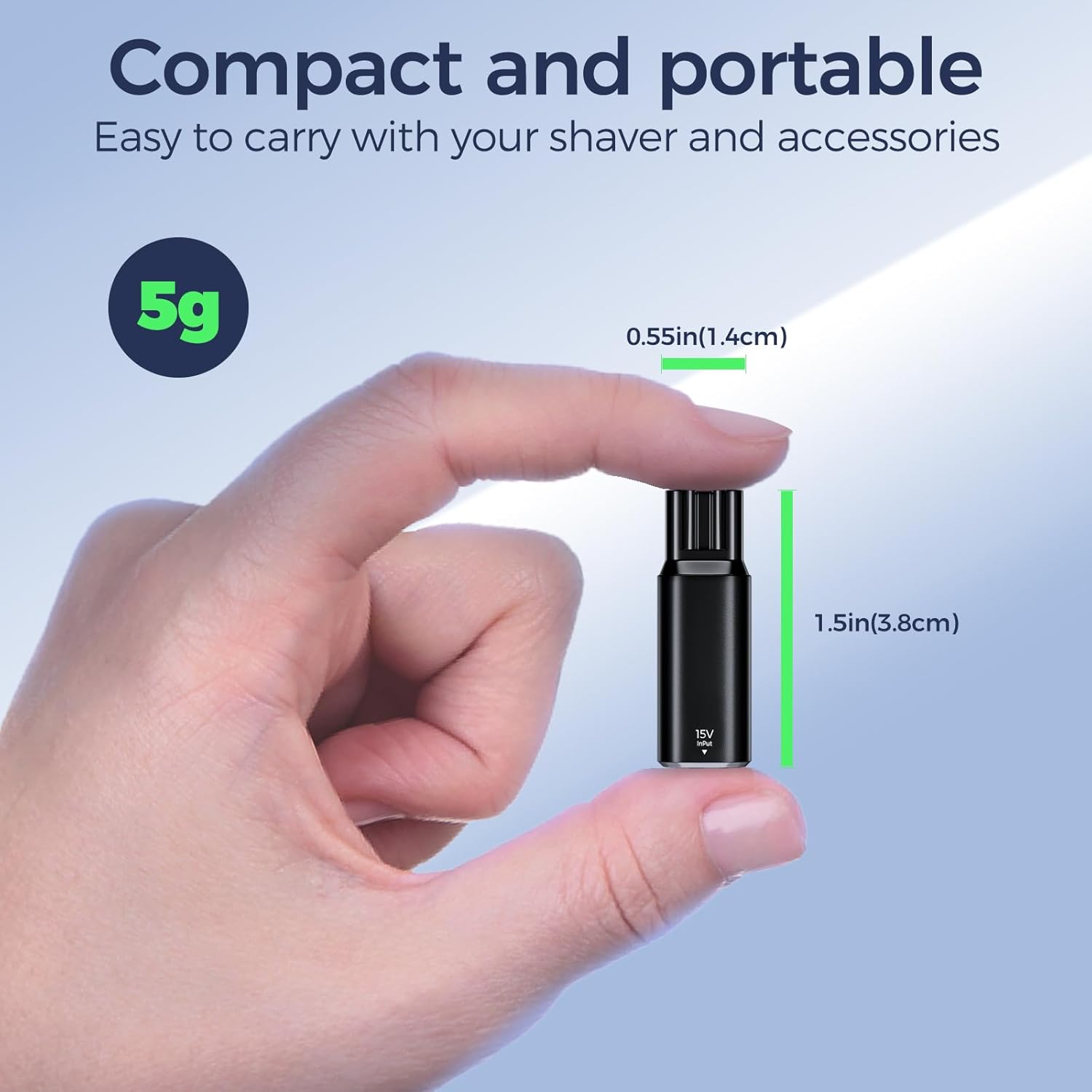 Adaptateur de charge Type-C 15 - Electric Shaver Rotary avis et prix