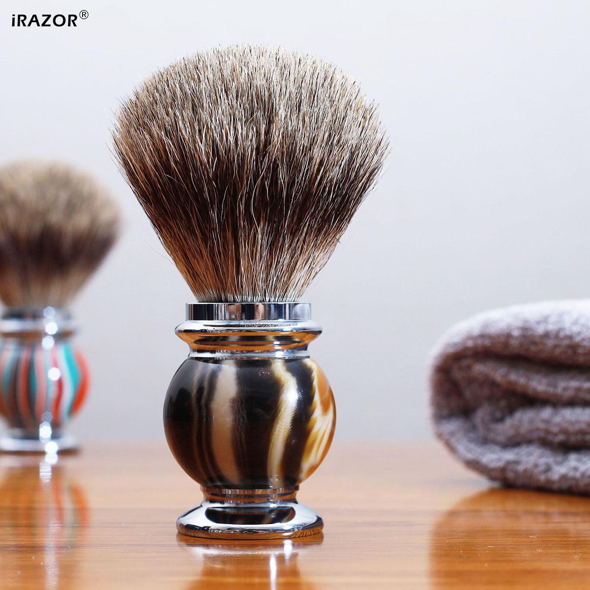 Pinceau à raser iRAZOR Silvert - Men'S Grooming Essentials avis et prix
