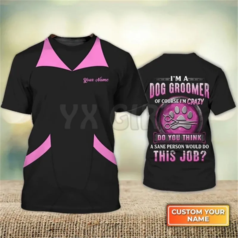 T-shirt 3D personnalisé pour t - Men Grooming Usa avis et prix
