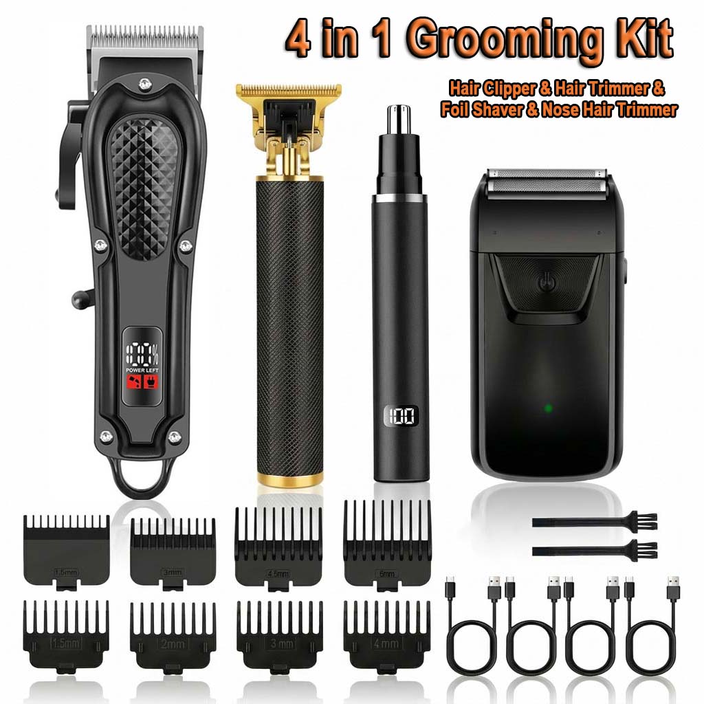 Kit de tondeuse à cheveux 4 en - Electric Shaver Rotary avis et prix