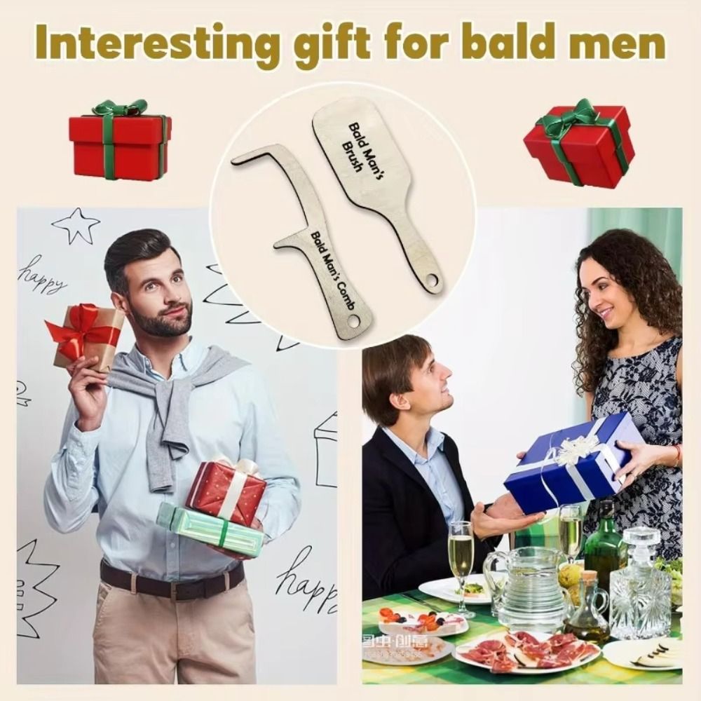 Peigne en bois pour homme chau - Men'S Grooming Tool avis et prix