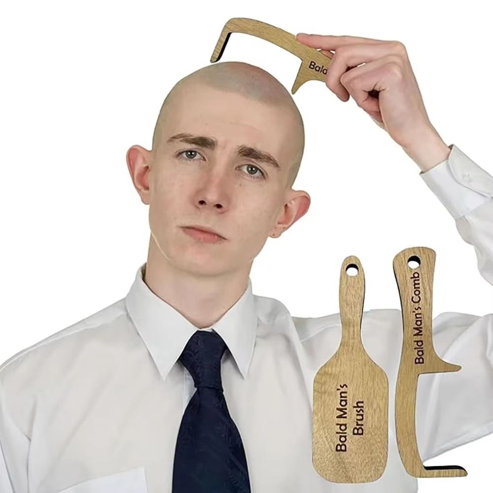 Peigne en bois pour homme chau - Men'S Grooming Tool avis et prix