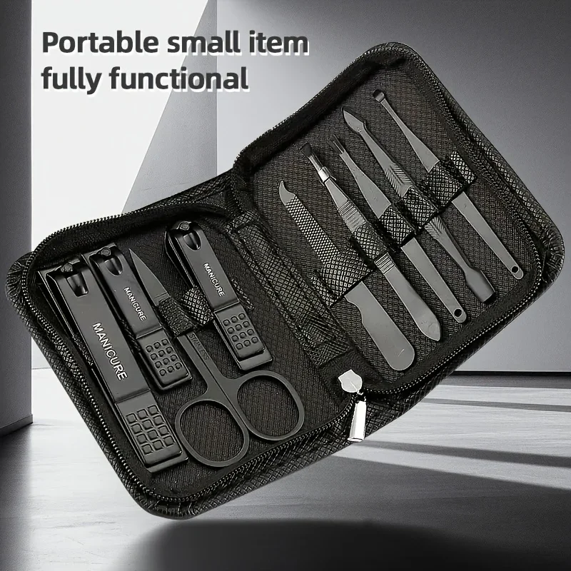Kit de manucure et pédicure 9- - Men'S Grooming Essentials avis et prix