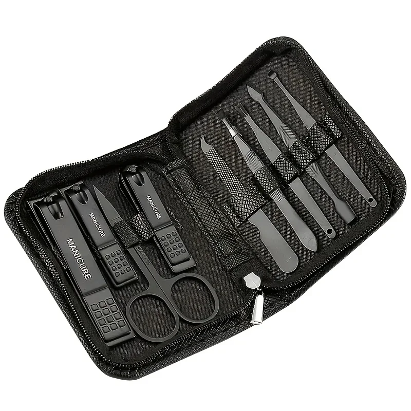 Kit de manucure et pédicure 9- - Men'S Grooming Essentials avis et prix
