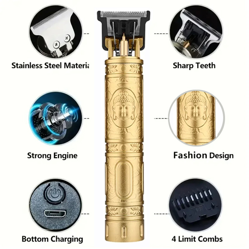 Tondeuse à cheveux sans fil T9 - Electric Shaver Rotary avis et prix